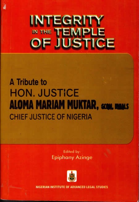 Integrity in the Temple of Justice